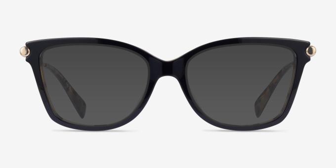 Michael Kors MK4150U Kingston Black Amber Tortoise AcetateEyeglass Frames from EyeBuyDirect, with Tinted Lenses