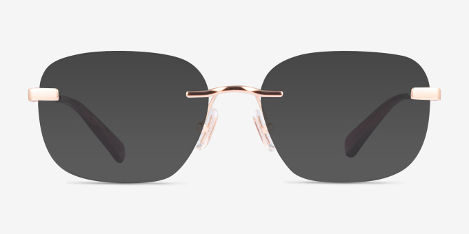 Coach HC5206D Shiny Rose Gold MétalMontures de lunettes de vue d'EyeBuyDirect, Avec des Verres Teintés