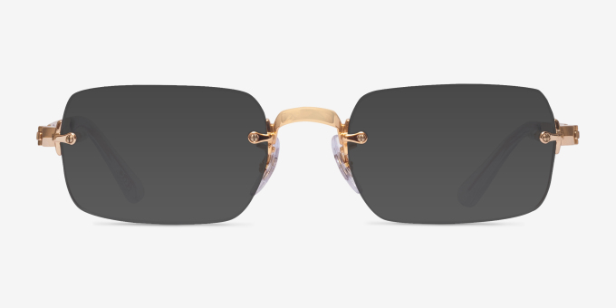 Ray-Ban RB3928V Arista Gold MetalEyeglass Frames from EyeBuyDirect, with Tinted Lenses