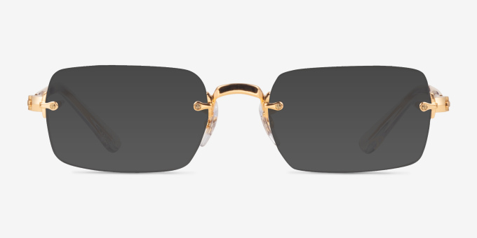 Ray-Ban RB3928V Arista Gold MétalMontures de lunettes de vue d'EyeBuyDirect, Avec des Verres Teintés
