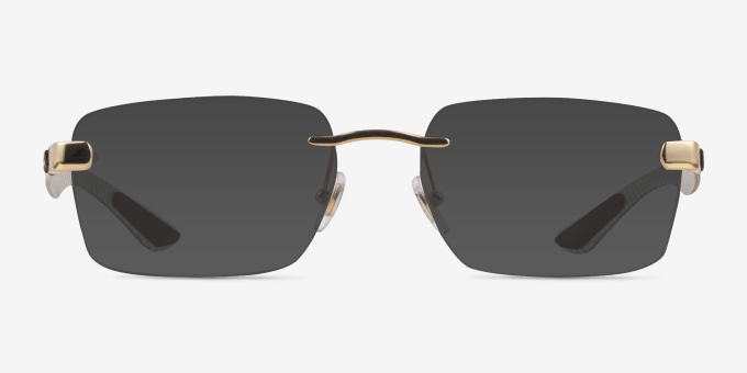 Ray-Ban RB8423 Arista Gold MétalMontures de lunettes de vue d'EyeBuyDirect, Avec des Verres Teintés