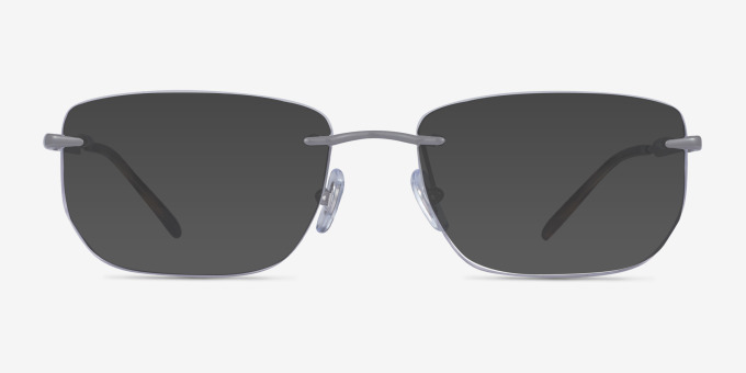 Ray-Ban RB3768V Gris MétalMontures de lunettes de vue d'EyeBuyDirect, Avec des Verres Teintés