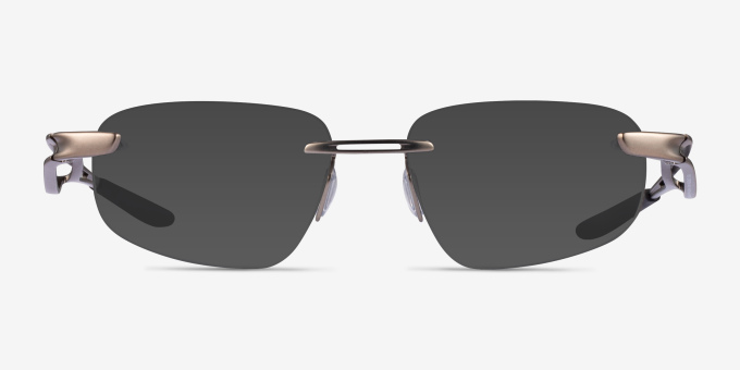 Oakley Marais Matte Gunmetal TitaniumMontures de lunettes de vue d'EyeBuyDirect, Avec des Verres Teintés
