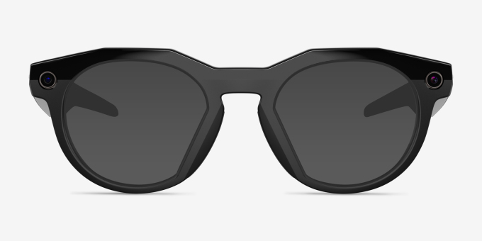 Oakley Meta HSTN Black Plastic from EyeBuyDirect, with Tinted Lenses