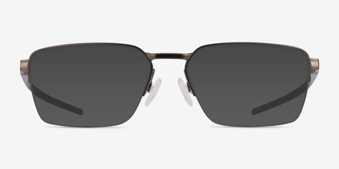 Oakley Sway Bar 0.5 Bronze TitaniumEyeglass Frames from EyeBuyDirect, with Tinted Lenses