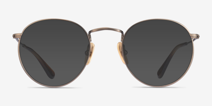Ray-Ban RB8247V Bronze TitaniumEyeglass Frames from EyeBuyDirect, with Tinted Lenses