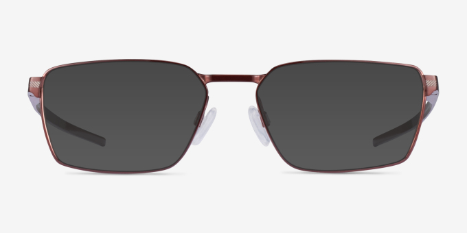 Oakley Sway Bar Brushed Bronze TitaniumEyeglass Frames from EyeBuyDirect, with Tinted Lenses