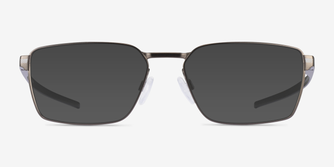 Oakley Sway Bar Gunmetal TitaniumEyeglass Frames from EyeBuyDirect, with Tinted Lenses