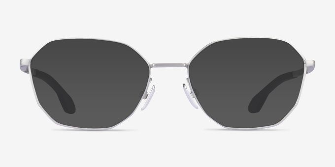 Oakley Sobriquet Matte Gray TitaniumEyeglass Frames from EyeBuyDirect, with Tinted Lenses