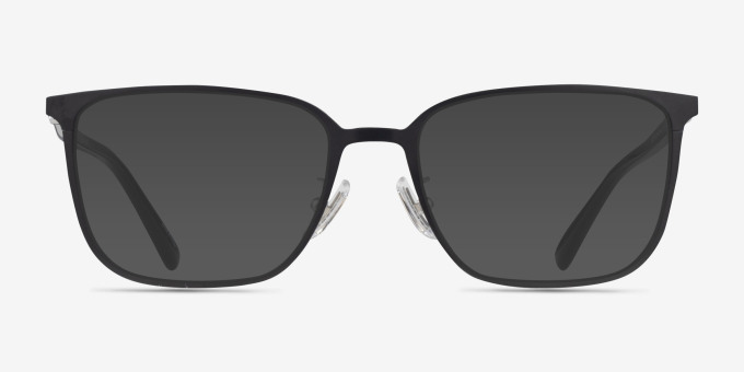 Coach HC5195TD Matte Black Silver TitaniumMontures de lunettes de vue d'EyeBuyDirect, Avec des Verres Teintés