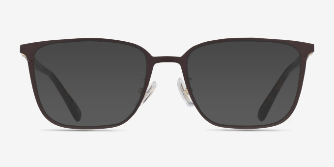 Coach HC5195TD Matte Dark Brown Light Gold TitaniumEyeglass Frames from EyeBuyDirect, with Tinted Lenses