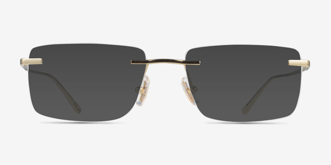 Coach HC5196TD Shiny Gold TitaniumEyeglass Frames from EyeBuyDirect, with Tinted Lenses