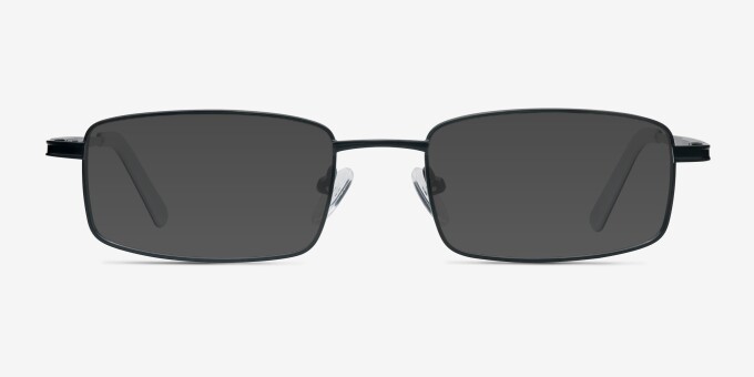 Chistopol Black MetalEyeglass Frames from EyeBuyDirect, with Tinted Lenses