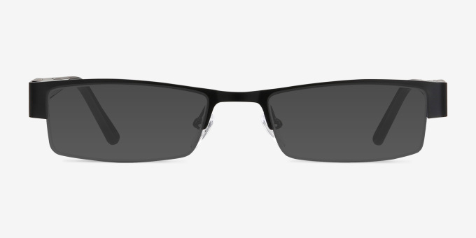 Bud Black Acetate, MetalEyeglass Frames from EyeBuyDirect, with Tinted Lenses