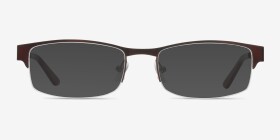 Mark Café Métal Montures de lunettes de vue d'EyeBuyDirect, with Tinted Lenses