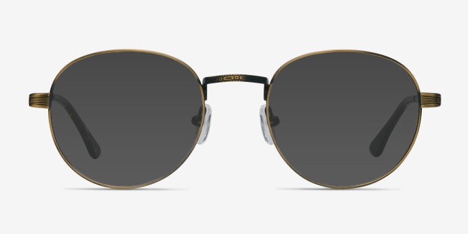 Belleville Bronze MetalEyeglass Frames from EyeBuyDirect, with Tinted Lenses