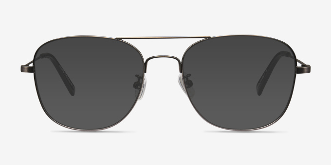 Courser Aviator Gunmetal Full Rim Eyeglasses | Eyebuydirect