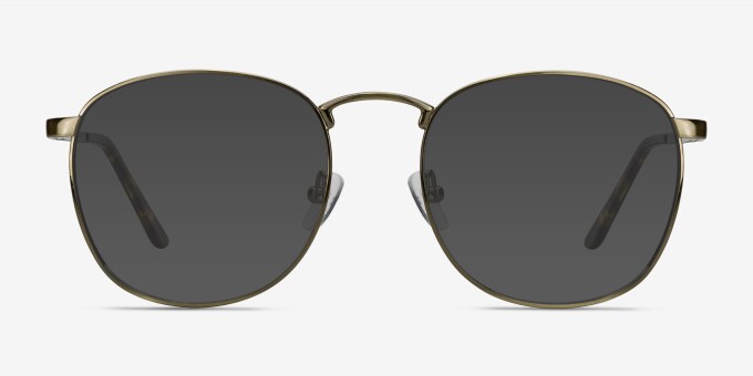 St Michel Bronze MetalEyeglass Frames from EyeBuyDirect, with Tinted Lenses