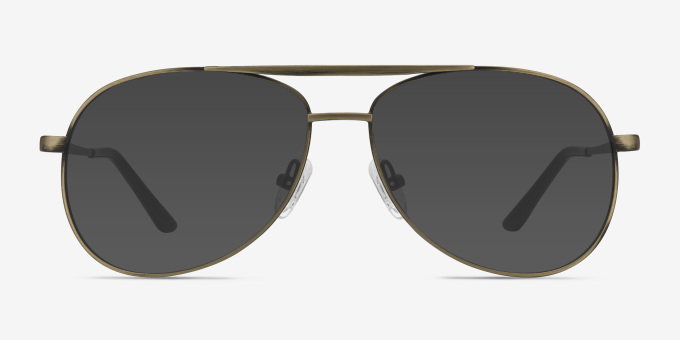 Discover Bronze MetalEyeglass Frames from EyeBuyDirect, with Tinted Lenses