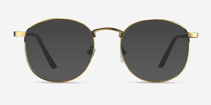 St Michel Bronze MetalEyeglass Frames from EyeBuyDirect, with Tinted Lenses