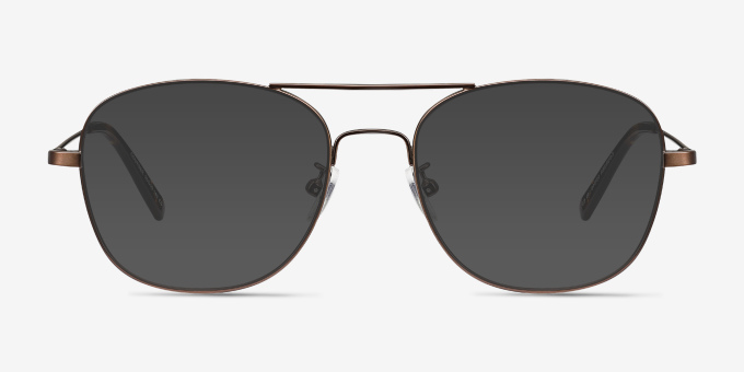 Courser Aviator Coffee Full Rim Eyeglasses | Eyebuydirect