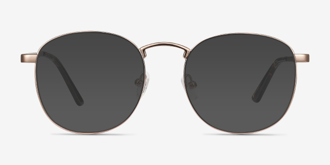 St Michel Rose Gold MetalEyeglass Frames from EyeBuyDirect, with Tinted Lenses