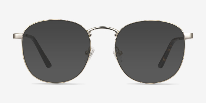 St Michel Starlight Yellow MetalEyeglass Frames from EyeBuyDirect, with Tinted Lenses