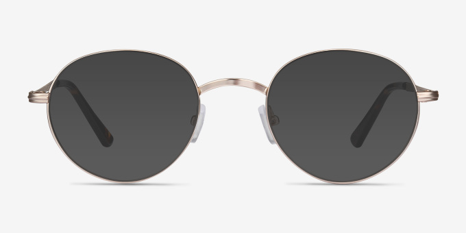 Izabel Golden MetalEyeglass Frames from EyeBuyDirect, with Tinted Lenses