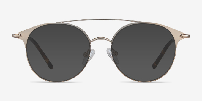 Cosine Rose Gold MetalEyeglass Frames from EyeBuyDirect, with Tinted Lenses