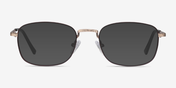 Tampa Red MetalEyeglass Frames from EyeBuyDirect, with Tinted Lenses