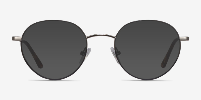 Retell Noir MétalMontures de lunettes de vue d'EyeBuyDirect, Avec des Verres Teintés
