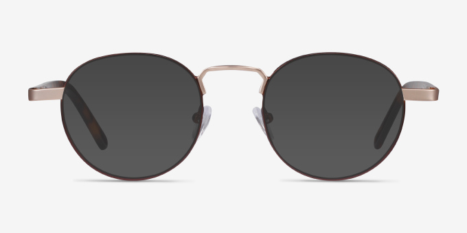 Orbit Brown Acetate, MetalEyeglass Frames from EyeBuyDirect, with Tinted Lenses
