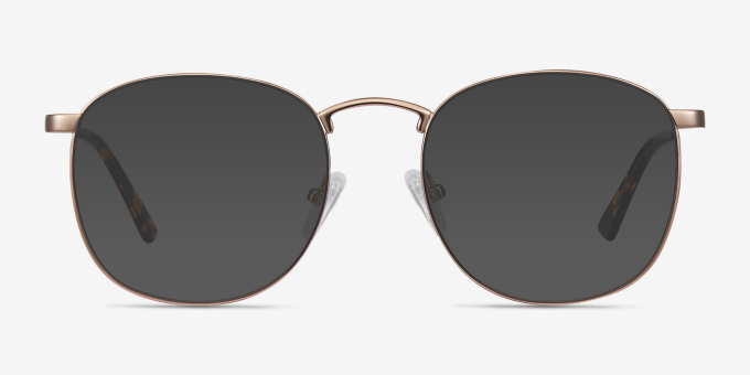 St Michel Rose Gold MetalEyeglass Frames from EyeBuyDirect, with Tinted Lenses