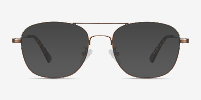 Courser Aviator Rose Gold Full Rim Eyeglasses | Eyebuydirect