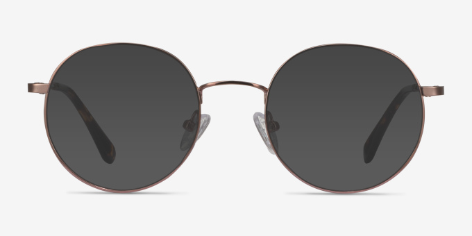 Streetwise Rose Gold MetalEyeglass Frames from EyeBuyDirect, with Tinted Lenses