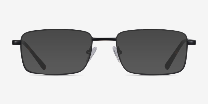Arco Noir MétalMontures de lunettes de vue d'EyeBuyDirect, Avec des Verres Teintés