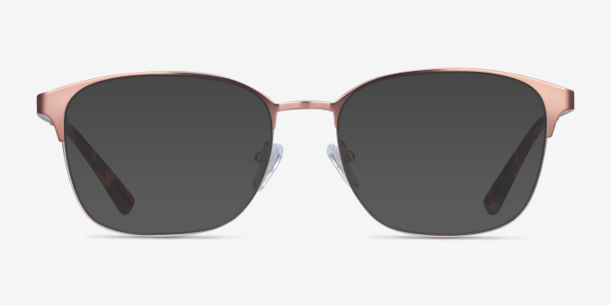 Chambery Rose Gold MetalEyeglass Frames from EyeBuyDirect, with Tinted Lenses