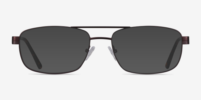 Stan Coffee MetalEyeglass Frames from EyeBuyDirect, with Tinted Lenses