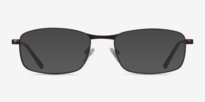 Madon Coffee MetalEyeglass Frames from EyeBuyDirect, with Tinted Lenses