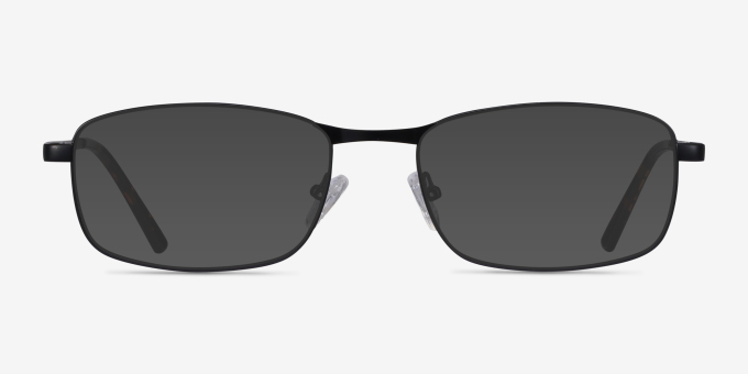 Madon Noir MétalMontures de lunettes de vue d'EyeBuyDirect, Avec des Verres Teintés