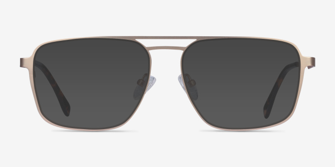 Gallo Gold MetalEyeglass Frames from EyeBuyDirect, with Tinted Lenses
