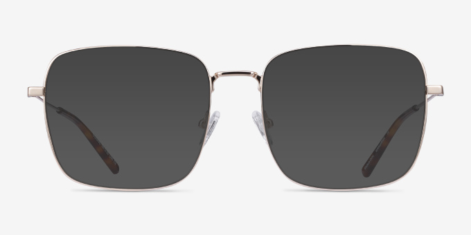 Dorato Gold MetalEyeglass Frames from EyeBuyDirect, with Tinted Lenses