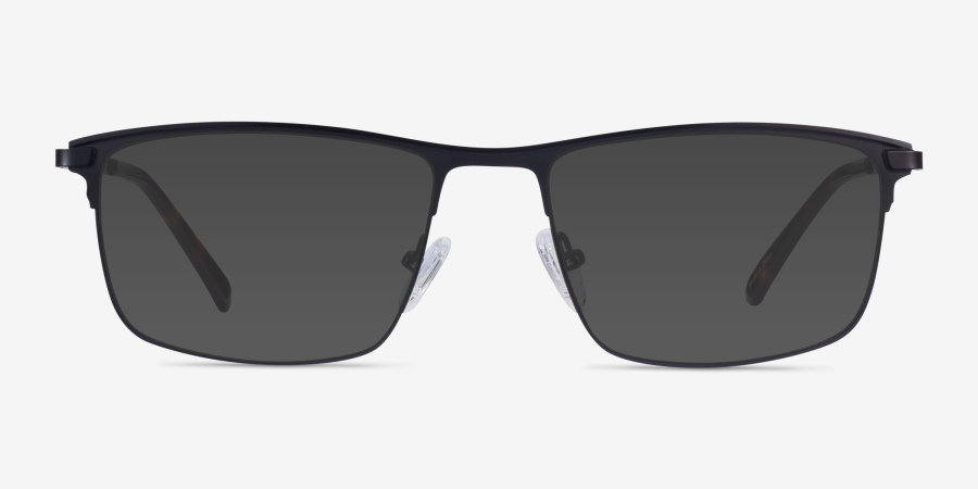 Harrison Rectangle Black Glasses for Men | Eyebuydirect