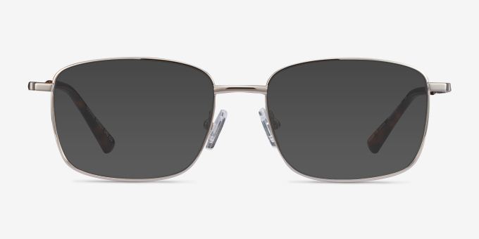 Costin Silver MetalEyeglass Frames from EyeBuyDirect, with Tinted Lenses