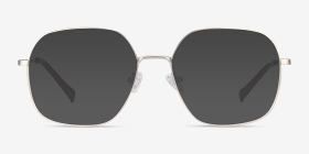 Reality Doré Métal Montures de lunettes de vue d'EyeBuyDirect, with Tinted Lenses