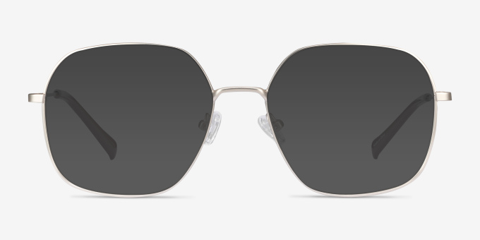 Reality Gold MetalEyeglass Frames from EyeBuyDirect, with Tinted Lenses