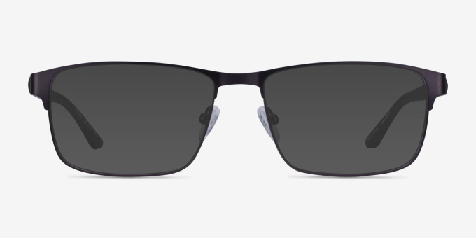 Special Gunmetal MetalEyeglass Frames from EyeBuyDirect, with Tinted Lenses