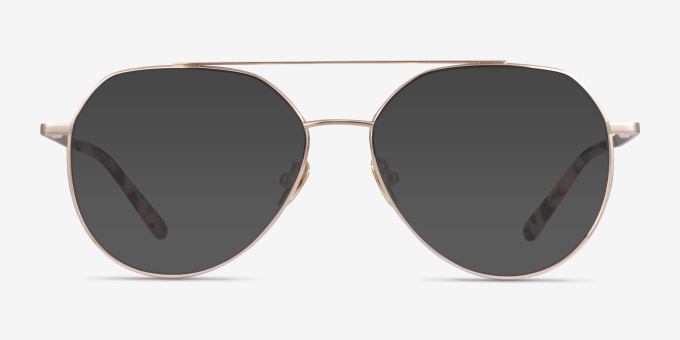 Benny Gold MetalEyeglass Frames from EyeBuyDirect, with Tinted Lenses