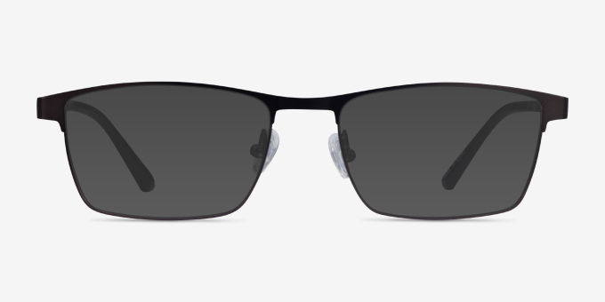 Davis Black Plastic, MetalEyeglass Frames from EyeBuyDirect, with Tinted Lenses