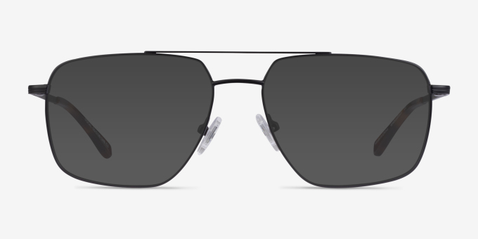 Focal Black MetalEyeglass Frames from EyeBuyDirect, with Tinted Lenses